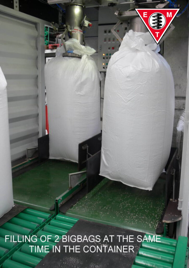 Portable Container FIBC Big Bag Fill System